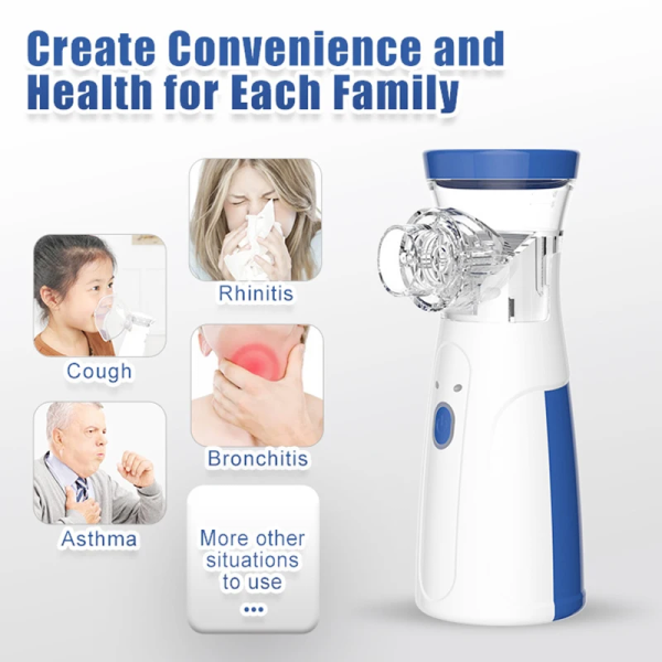 Portable Nebulizer For Asthma Inhaler Nebulizer Machine For Kids And Adults